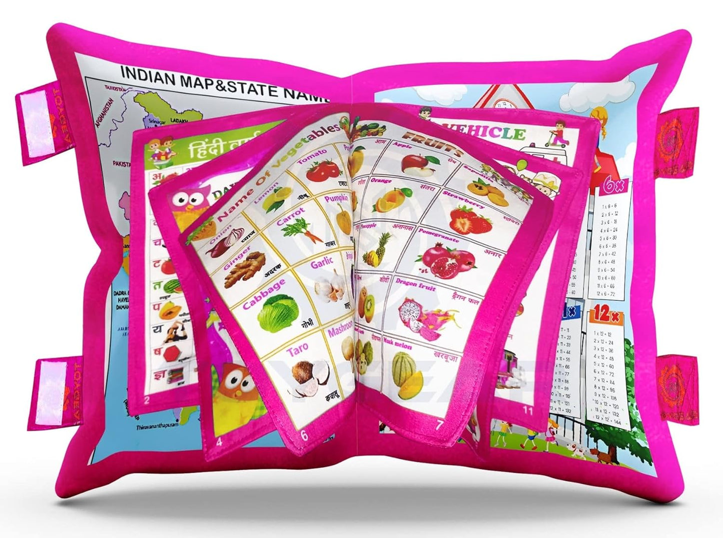 Little Aana Educational Learning Pillow Book
