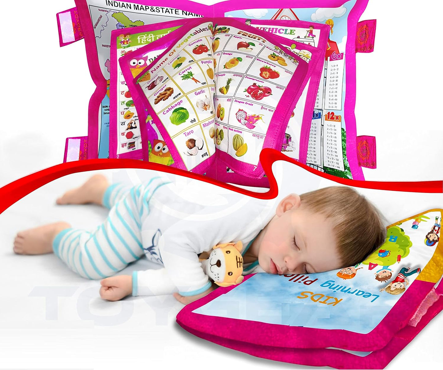 Little Aana Educational Learning Pillow Book
