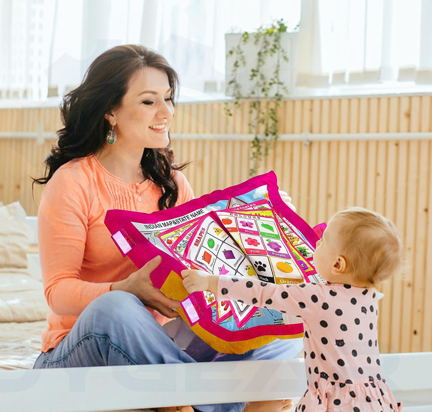 Little Aana Educational Learning Pillow Book