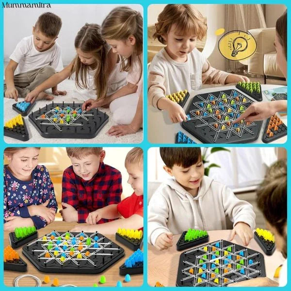 ChainChess™ – Triangle Tactics | Linked Moves | Strategic Play