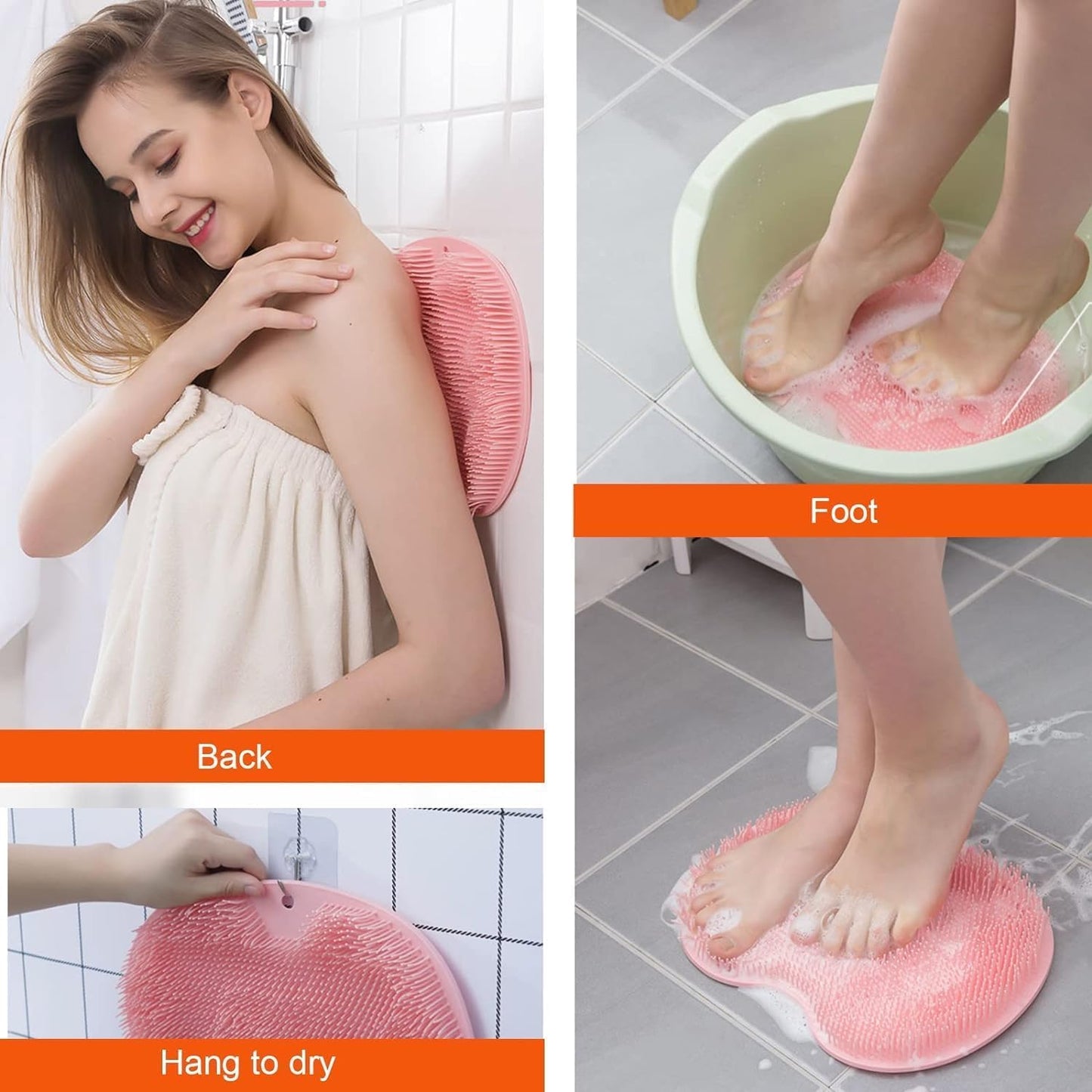 GadgetSaga BruteWash™ Full Body Scrubber Kit